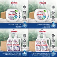 [Safe for Kids] DYNAMO x arFÜM 4in1 Plant Based Laundry Capsule 52/20/2.5kg/3.3kg Refill /Tub/Liquid