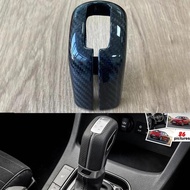 Real Carbon Fiber Gear Head Shift Knob Trim Cover For Hyundai i20N i30N Kona N Elantra CN7 N Veloste