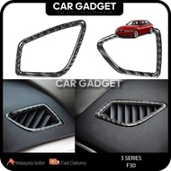 3 Series F30 F31 F34 F35 328i Dashboard Aircon Outlet Lining Trim Carbon 2013-2019 Car Gadget Car Ac