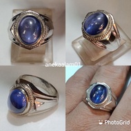 King's Safhire star Gemstone Ring Bangkoknatural