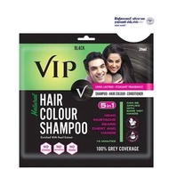 VIP Hair Colour Shampoo Black 20ml