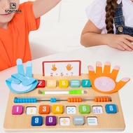 [SONONIA] Educational Learning Number Toy Number Blocks Gift Preschool Learning Toys