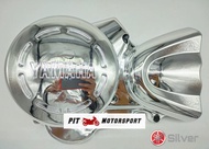 YAMAHA  MAGNET COVER Y125ZR TRANSPARENT CASING MAGNETO CRANKCASE 125Z 125ZR Y125Z Plastic Chrome Gol