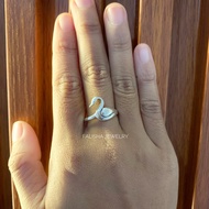 SWAN RING - 925 STERLING SILVER JEWELRY | GENUINE SILVER RING ANTI-RUST S925