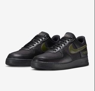 [防水最新款] Nike Air Force 1 GTX Low Men Sneakers Color Black Cargo Khaki Green Size US 8.5/9 EUR 42/42.