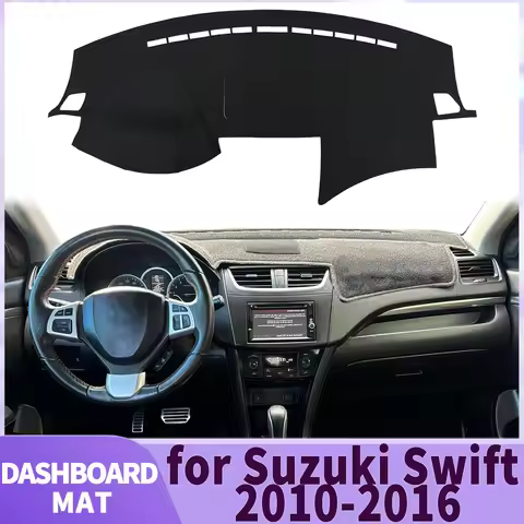 fit for Suzuki Swift Sport G3 FZ NZ AZH 2010-2016 Car Accessories Dashmat Dashboard Cover Pad DashMa