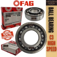 100% ORIGINAL FAG C3 HIGH SPEED BALL BEARING 6322 6305 6304 6205 6000 6002 6004 6006 6200 6202 6004 