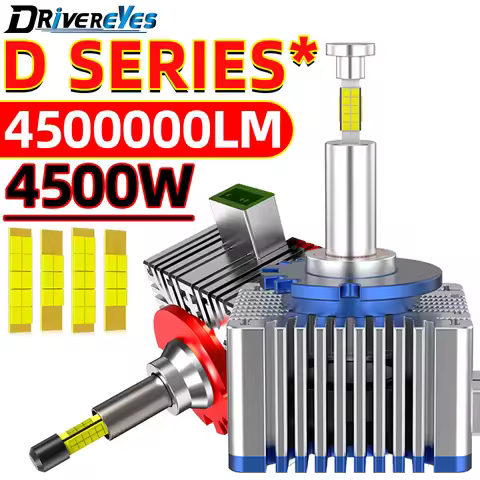 4500W 4500000LM D3S Led 360 CSP Car Headlights HID D1S D3S D8S D1R D3R D Series HID Conversion Kits 
