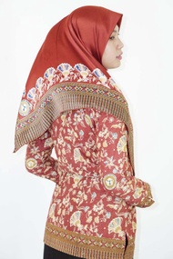 Jilbab Seragam Batik PPNI