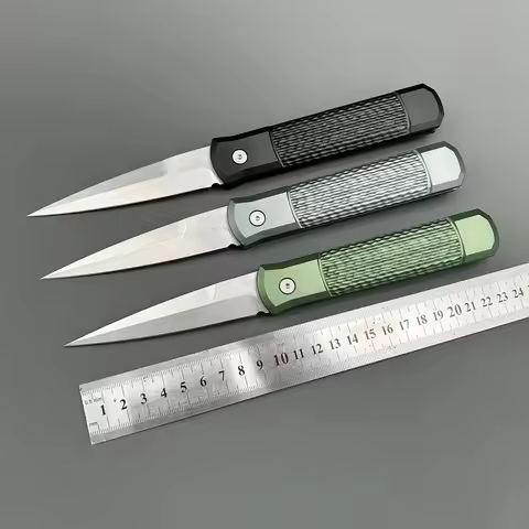 PRO Folding Knive GODFATHER 920 926 154-CM Blade CNC Aluminum Handle Tactical Gear EDC Defense Outdo