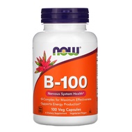 B100 B-Complex Vitamin B100/250 Cap NOW