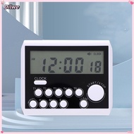 Dilwe LAISANIM 5 Channel Digital Timer with Clock  3.46x2.83in Multifunction for Kitchen Baking Labo