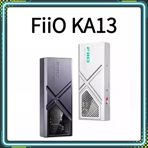 FiiO KA13 USB DAC Headphone Amp Dual CS43131 HiFi Lossless Audio 550mW 3.5mm 4.4mm Output Desktop Mo