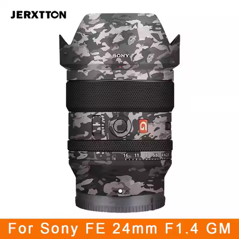 For Sony FE 24mm F1.4 GM Decal Skin Vinyl Wrap Film Camera Lens Body Protective Sticker Protector Co