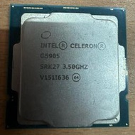 (保固內)Intel 英特爾 11代 G5905 雙核心 /1200腳位/CPU 二手良品處理器