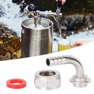 [WON] Home Beer Brewing Tap Faucet Accessories Draft Beer Tail Piece Elbow Nut Gasket Kit