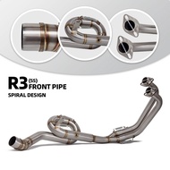 MT03 Exhaust Manifold For Yamaha Street Bike MT-03 MT25 2015-2024 Motorcycle Modify Headers Tube