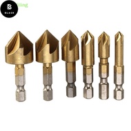 BL 3PCS Set 12/16/19mm Countersink Boring Drill Bit Set For Wood Metal Quick Change Drill Bit Tool C