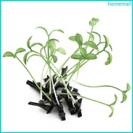 HO Bangs Hair Barrette Grass Hair Clip Ponytail Decor Bean Sprout Duckbill Clip