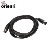ORIENRI 7 Pin DIN Cable Male to Male, 3 Meters / 9.8ft Plug and Play DIN Extension Cord, Stable Tran