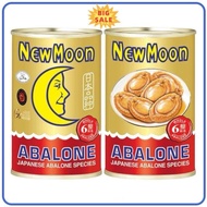 New Moon Moon Brand Premium Abalone 6pcs Pack New Moon Abalone 425g 6pcs Transparent Abalone Species