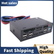 5.25 Inch Usb 3.0 Front Panel Pc Usb 3.0/2.0 Hub E-  Audio Multi Card Reader for Computer Case Optic