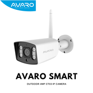 AVARO Smart Camera 4MP Outdoor Smart CCTV WiFi IP Camera 2K Full Color Night Vision STC Two Way Audio 2K Kamera