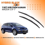 Mazda Cx-7 Hybrid Wiper 1 Set Left and Right Hybrid Blade Model Premium Rubber