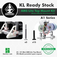 Bambu Lab AMS Lite Top Mount Kit, Printable Top Mount for AMS Lite for A1 Series, Screws for AMS Lit