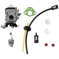 1Set MP15 15Mm 1E40-5 43Cc 49Cc 52Cc Carburetor Oil Cup Paper Pad Gasoline Engine Parts Alloy Carbur