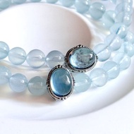 海藍寶盒子手串