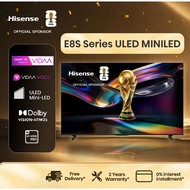 [New]Hisense 55-75 inch Quantum Dot/ ULED MINI-LED/HDR10+ /Dolby Vision Atmos /VRR1200 4K Ultra QD M