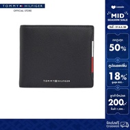 Tommy Hilfiger กระเป๋าสตางค์ ผู้ชาย รุ่น AM0AM13515 BDS - สีดำ