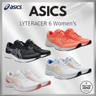 Asics Running Shoes LYTERACER 6 1012B764 Ladies 700 (Sun Coral/Safety Yellow) 23.5 cm E
