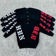 HUNNID MISMATCH CREWNECK SWEATER LONGSLEEVES | HUNNID BRAND