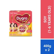 [Bundle of 2] Dumex Dugro Soy Tailored Nutrition Milk Formula 1-6 years (400g)