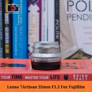 MF 7artisan 35mm F1.2 lens for fujifilm Good functional condition