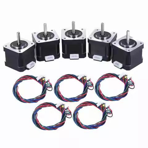 for Nema 17 Stepper Stepping Motor Drive Control 2 Phase 1.8 Degree 0.9A 0.4N.M 42mm with Lead Cable