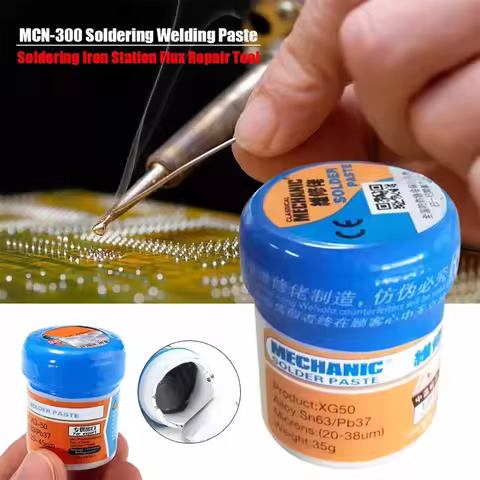 MECHANIC XG Series 183℃ Tin Solder Paste Environment Friendly Soldering Flux for Mobile Phone IC CPU