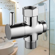 BRUCE1 3 Way Shower Head Diverter Valve, Three Function Brass 3 Way Switch Faucet Valve, Shower Fauc