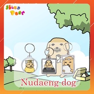[Nudaeng Dog] - Key chain | Meme Nudaeng Dog keychain - Nudaeng Dog meme makes a super beautiful dec
