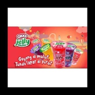 BONUS OKKY JELLY DRINK JUMBO BIG 200 ML 1 DUS ISI 24 PCS BONUS