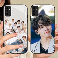 O-41 SEVENTEEN Merch tempered Glass Phone Case Samsung FE M15 A04S A55 A24 A54 A05S A14 A15 A35 S21 