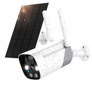 HAWKRAY Solar Security Outdoor Camera Wireless,Solar-Powered Rechargeable Battery,2K Resolution 3X D