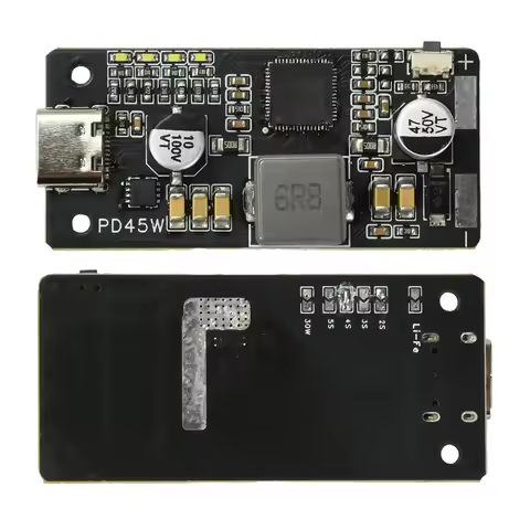 2-6S PD 45W 2S 3S 4S 5S 6S Lithium Battery Charger Discharger Module Li-ion/LiFePO4 Batteries Charge