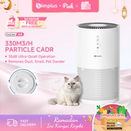 SimplusPink Household Air Purifier Efficient HEPA H13 Filter 330m³/h CADR 35dB Ultra-Quiet Smart Aut