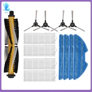 For ICLEBO G5 Kitfort KT-552 KT-566 Replacement Main Side Brush HEPA Filter Mop Pads Spare Parts Acc