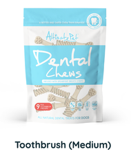 Bánh thưởng Altimate Pet Dental Chew cho chó gặm sạch răng vị sữa 150g