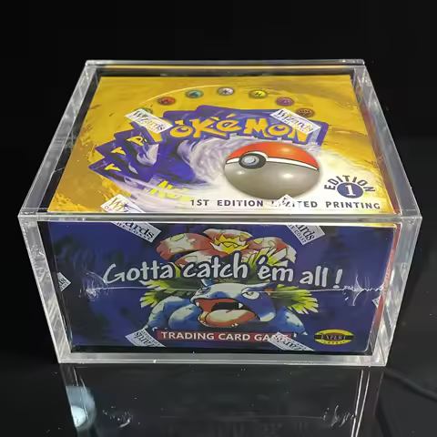 (Newly Refined)Vintage Curated 1999 First Edition PKM Base Booster Box-WIZARDS PTCG Factory-Sealed C