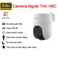 Camera Wifi Ezviz Ngoài Trời H8 PRO/C8W/H8C - Siêu Nét 5MP/4MP/2MP Mắt Kép Xoay 360 Độ - Hàng Chính 